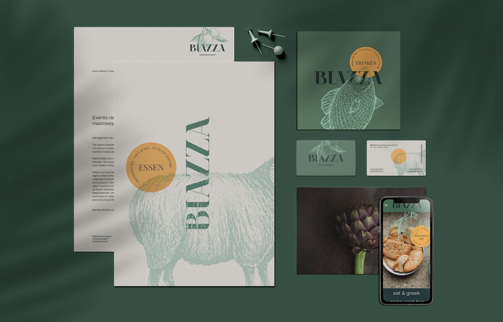 Die Marken Agentur hat das Biazza von Print über Online und von Website über Social Media an den Start gebracht.
